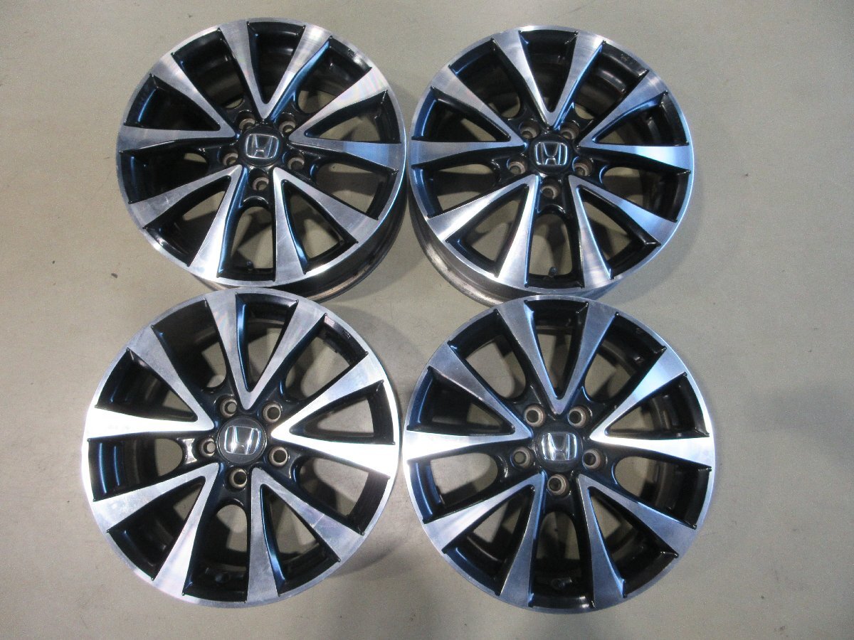 (R06/10/18) ■17インチ 純正アルミホイール / ホンダ RK系 ステップワゴン / 17X6J+50 / 5H PCD114.3 / 4本 / 中古拍卖