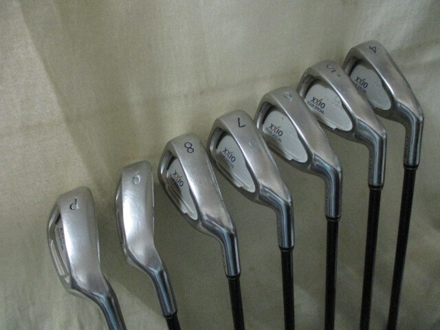 中古品★ダンロップ ゼクシオ 4~PW 7本セット拍卖