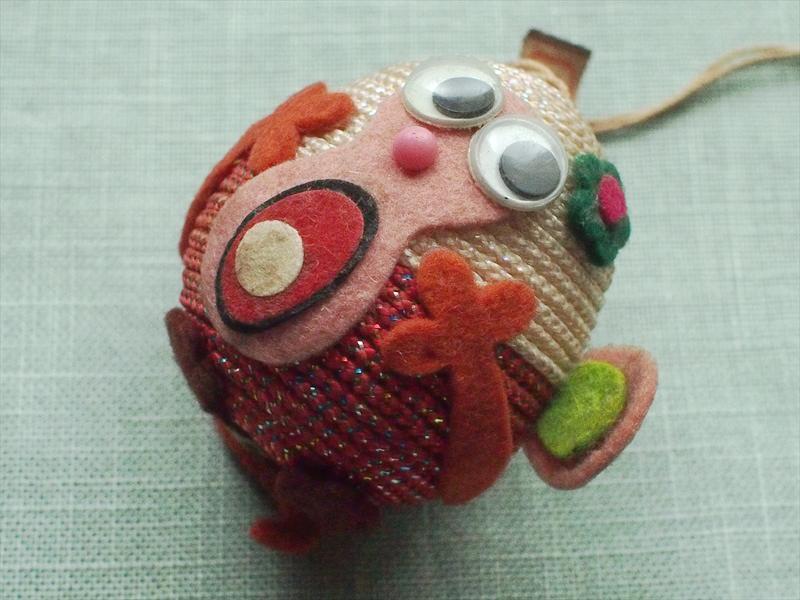 レトロビンテージ雑貨*面白顔のマスコット・モンキー?☆人形おもちゃファンシーコレクション拍卖