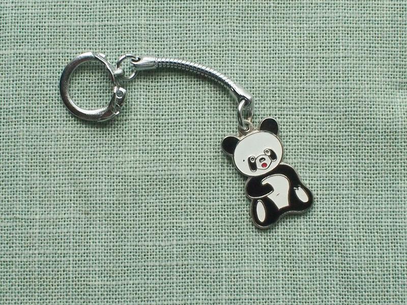 レトロ雑貨*幸せを呼ぶパンダちゃん・パトラ・キーホルダー・A☆文具ファンシーコレクション拍卖