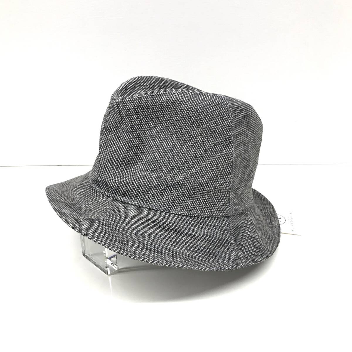 KZ8542★KIJIMATAKAYUKI : 中折れペーパーハット★2★グレー系 定価¥12000+税 キジマタカユキ拍卖