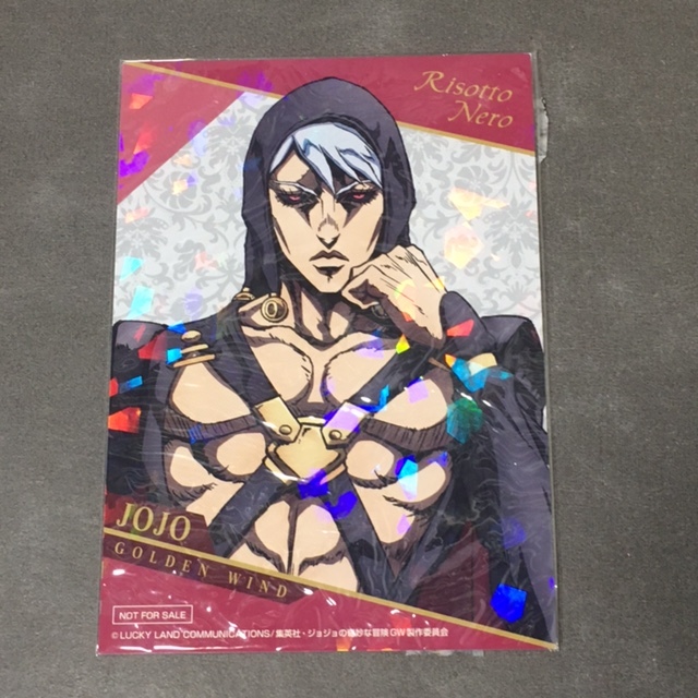 【メローネ】 ジョジョの奇妙な冒険 ブロマイド 「ジョジョの奇妙な冒険 第五部 黄金の風 フィギュア展 in マルイ」 購入特典!!拍卖