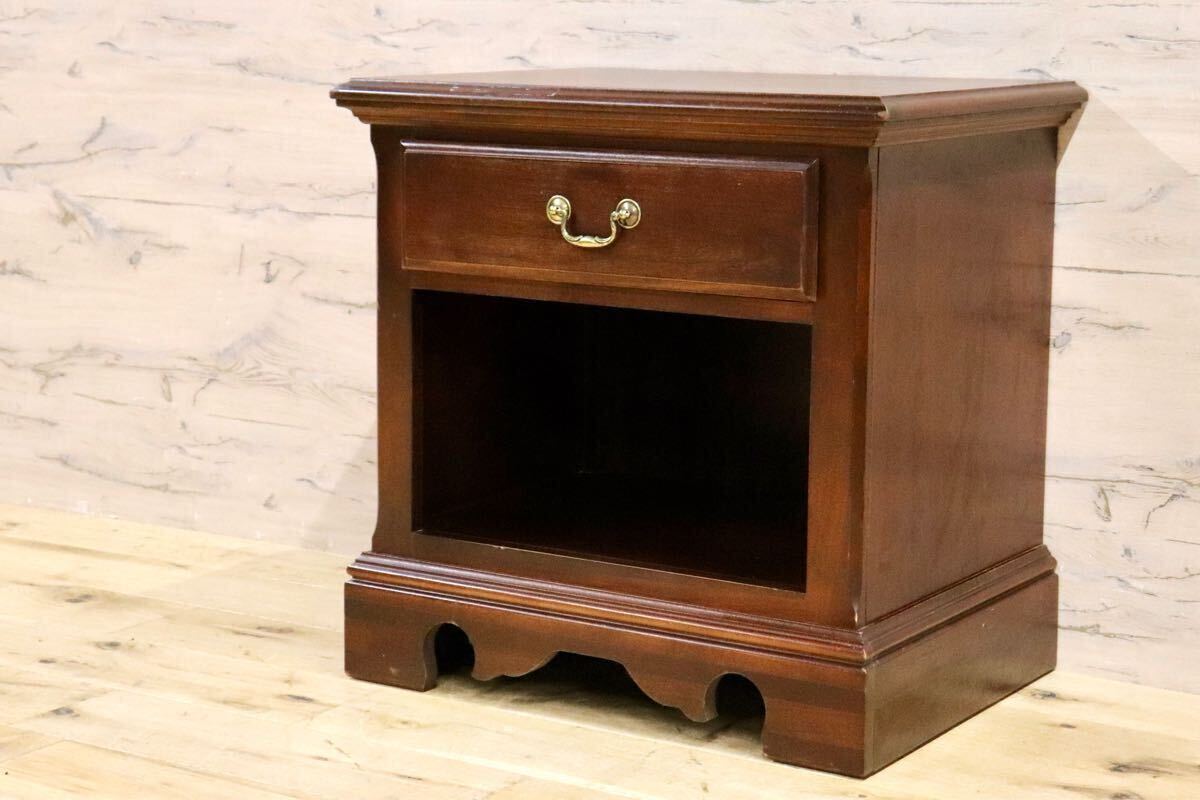 GMHS180Y○Thomasville / トーマスビル ナイトテーブル エンドテーブル サイドテーブル 米軍放出家具 アンティーク ヴィンテージ拍卖