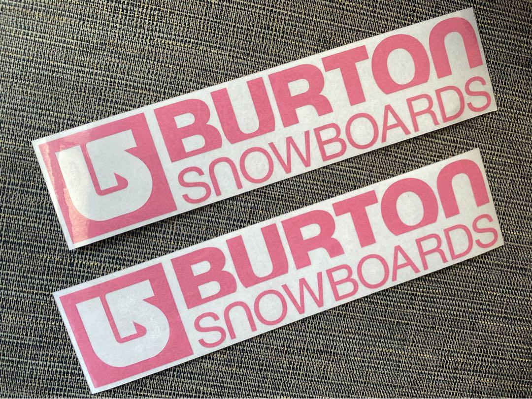 バートン カッティングステッカー 横幅13㎝2枚セット b1拍卖
