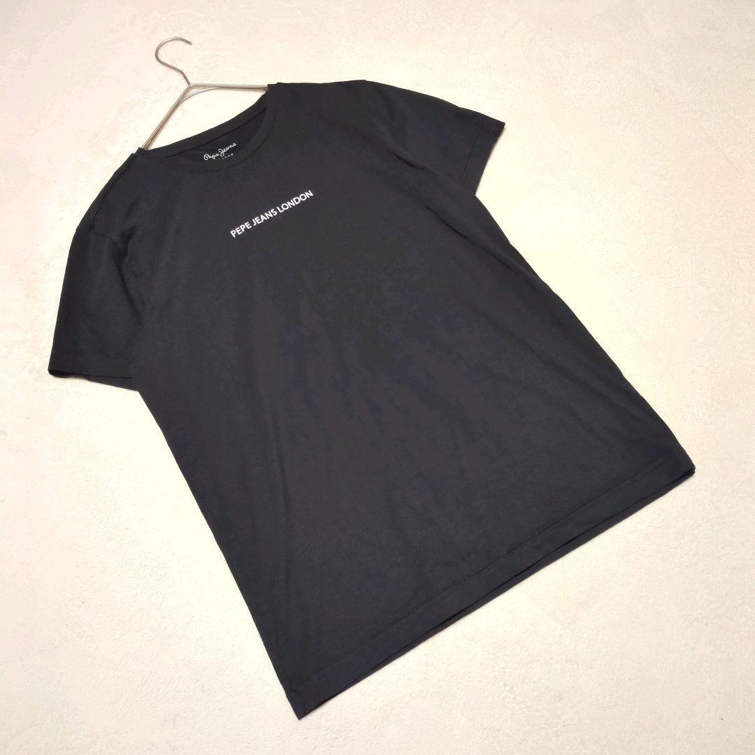 【Pepe Jeans London】ペペジーンズロンドン(M)プリントTシャツ コットン ロゴ入り拍卖