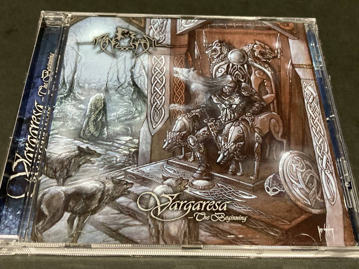スウェーデン産ヴァイキング・メタル Manegarm / Vargaresa -the Beginning 輸入盤CD デモ音源 再発盤 メロブラ拍卖