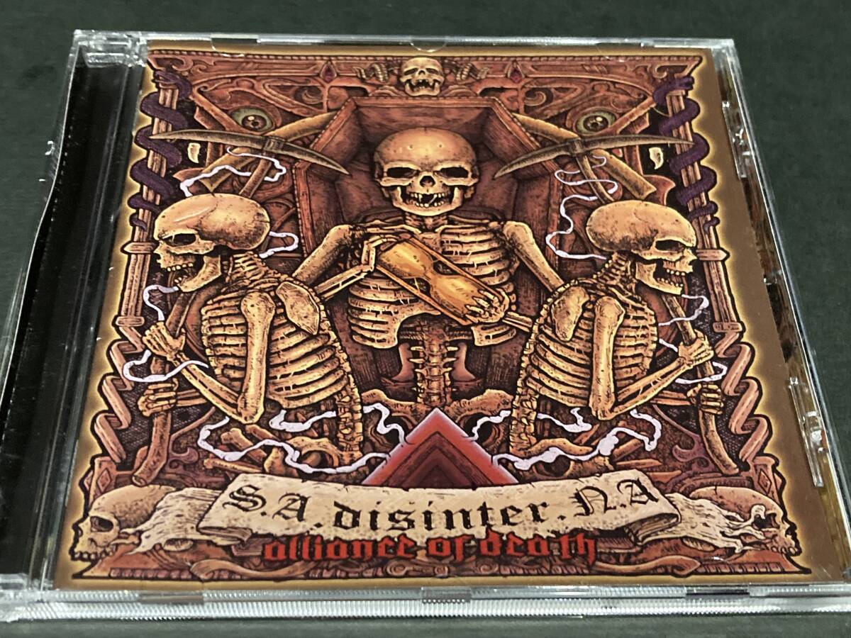 デス・メタル DISINTER / Alliance of Death DISINTER (South America) と DISINTER (North America) スプリット・アルバム 輸入盤CD拍卖