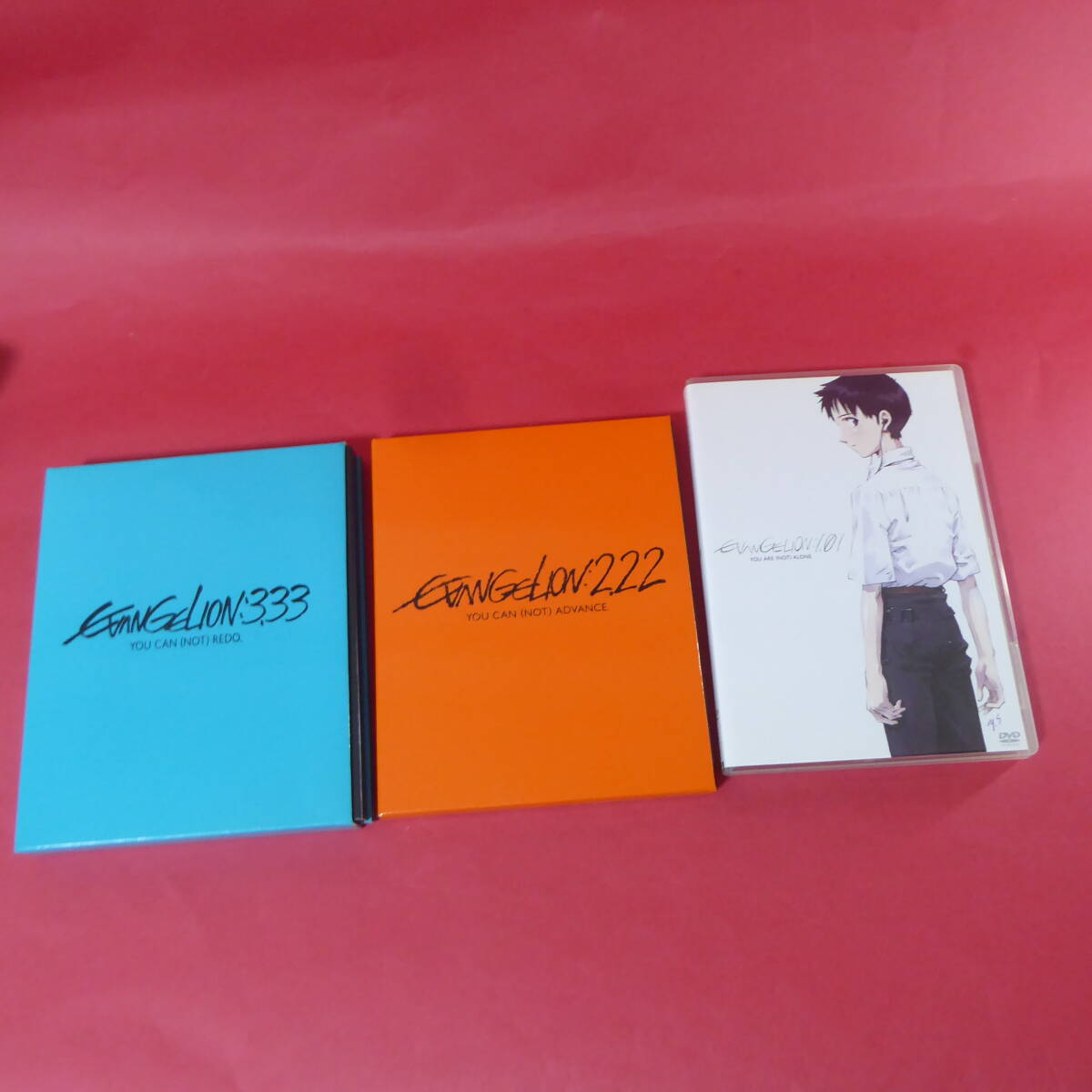 S4-241001☆BD・DVD/ヱヴァンゲリヲン新劇場版/EVANGELION:1.01/2.22/3.33拍卖