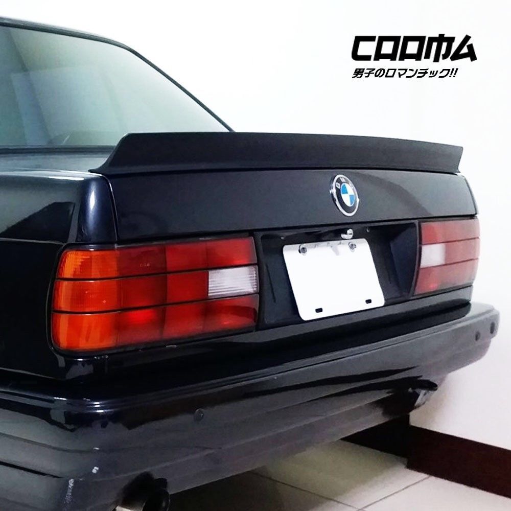 【何色でも塗装可能】LRS Type 1982-1994 BMW 3シリーズ E30 セダン 塗装費込 リア トランクスポイラー ウィングスポイラー拍卖