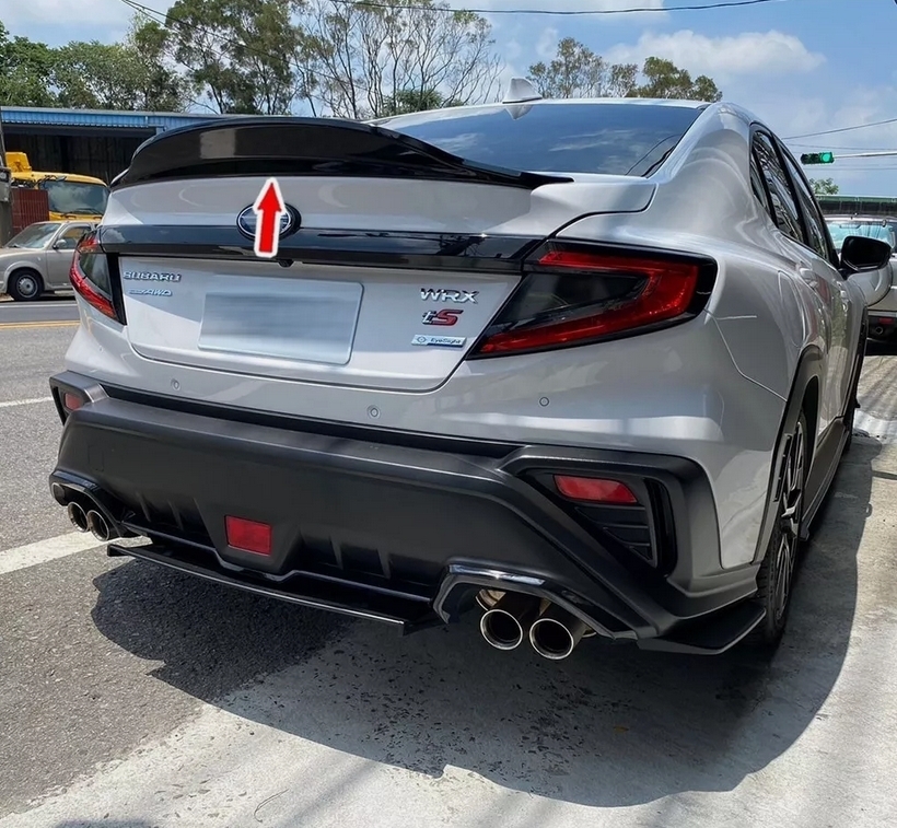【何色でも塗装可能】R1 Type 2022~ スバル WRX STI S4 VB系 塗装費込 FRP製 リア トランクスポイラー ウィングスポイラー拍卖