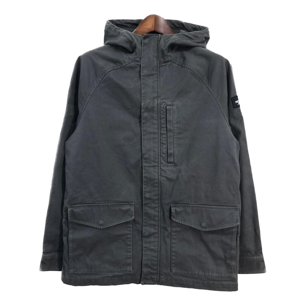 THE NORTH FACE ノースフェイス コットン マウンテンパーカー アウトドア グレー (メンズ L) 中古 古着 S2408拍卖