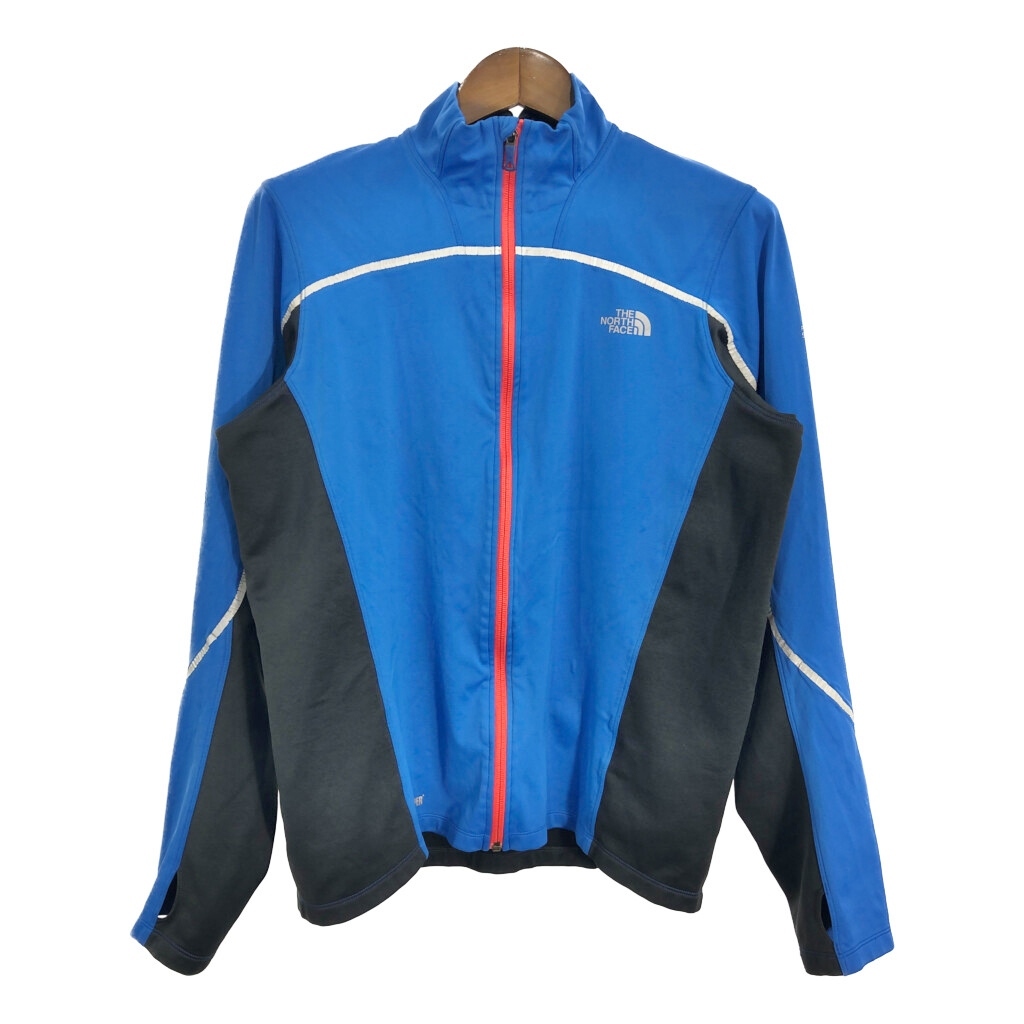 THE NORTH FACE ノースフェイス FLIGHT SERIES ソフトシェルジャケット アウトドア ブルー (メンズ L) 中古 古着 S2948拍卖