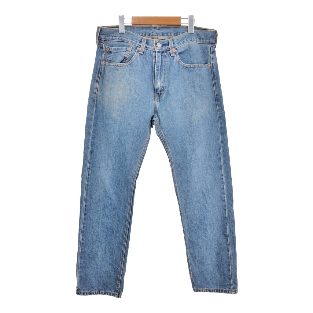 Levi's リーバイス 505 デニムパンツ ブルー (メンズ W34 L32) 中古 古着 S3297拍卖