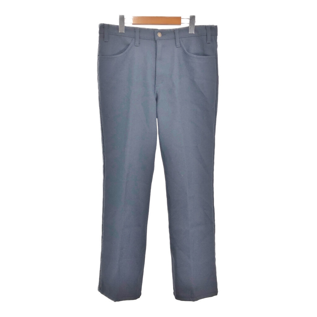 80年代 USA製 Levi's リーバイス STA-PREST スタプレスト ネイビー (メンズ W35 L30) 中古 古着 S3090拍卖