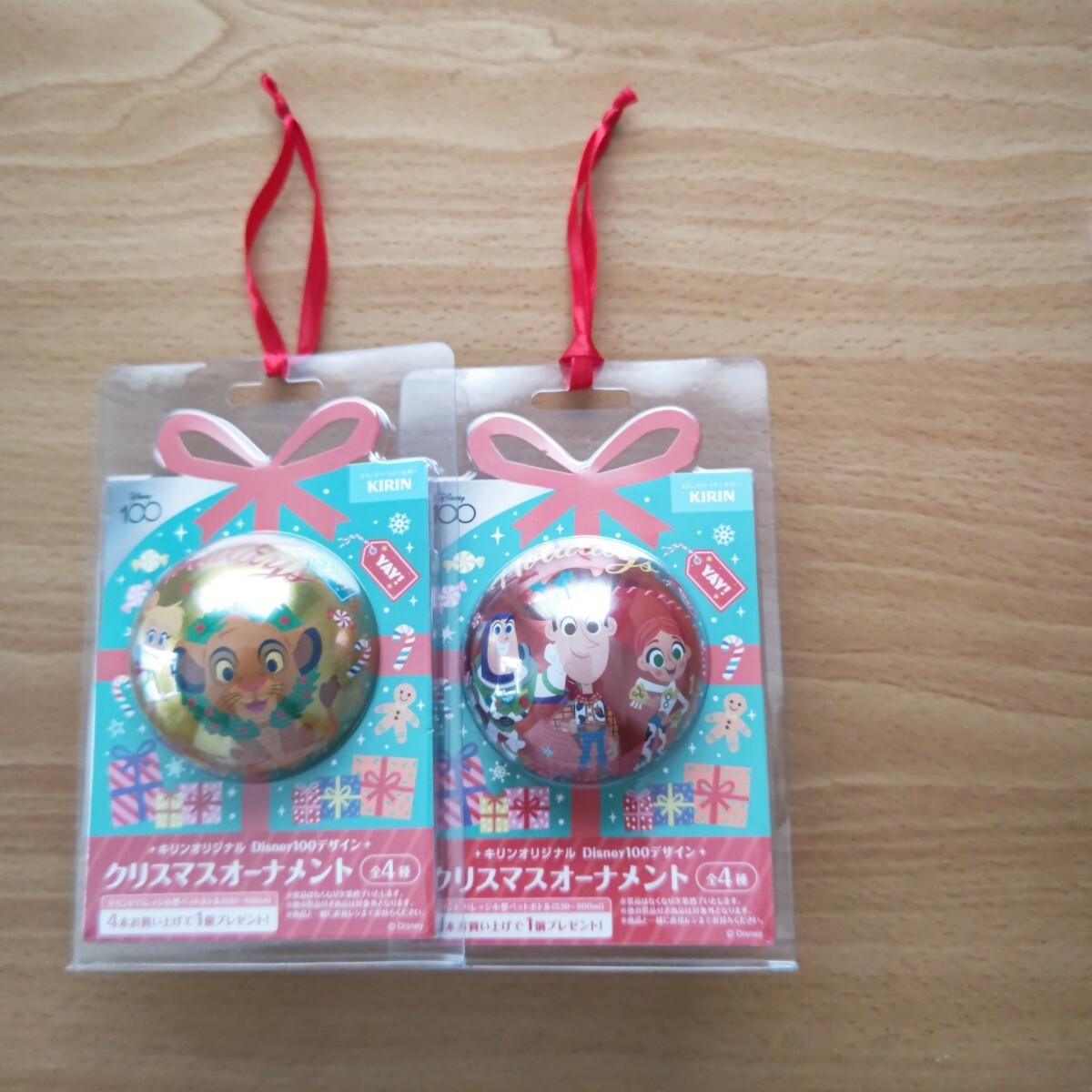 KIRIN ディズニー オリジナル Disney100デザイン クリスマスオーナメント 拍卖