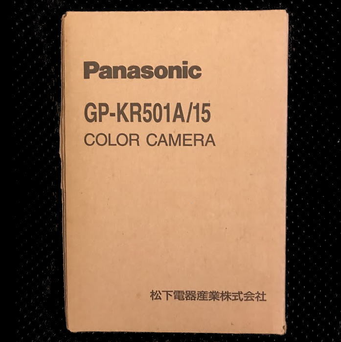 パナソニック アナログカラービデオカメラ GP-KR501A/15拍卖