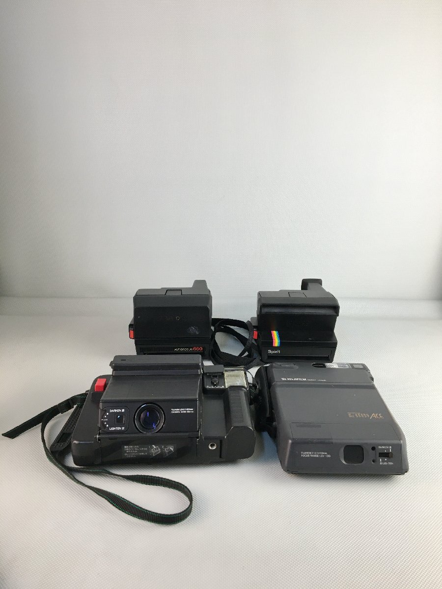 A11979◇Polaroid ポラロイド インスタントカメラ 4台 まとめ FUJIFILM 600 LAND CAMERA FOTOROMA Mr.HANDY ACE F-60AF【未確認】241010拍卖