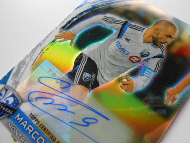 Marco Di Vaio 2014 Topps Chrome MLS 直筆サイン拍卖