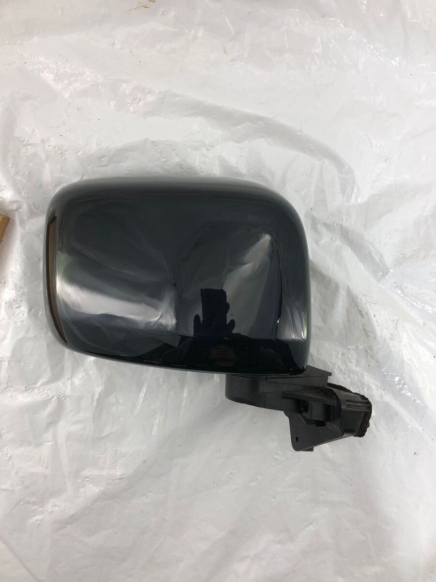 h10.167 綺麗 ワゴンR MH23S 右 ドアミラー黒 ZJ3 MJ23S 7ピン 右側運転席側 ブラック拍卖