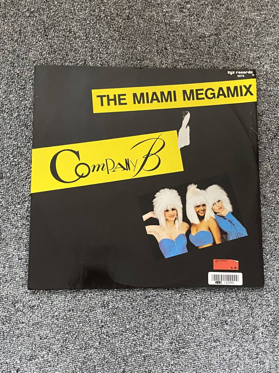 ★・Electronic LP/ZYX Records ZYX 5970/Company B The Miami Megamix/ZW082902拍卖