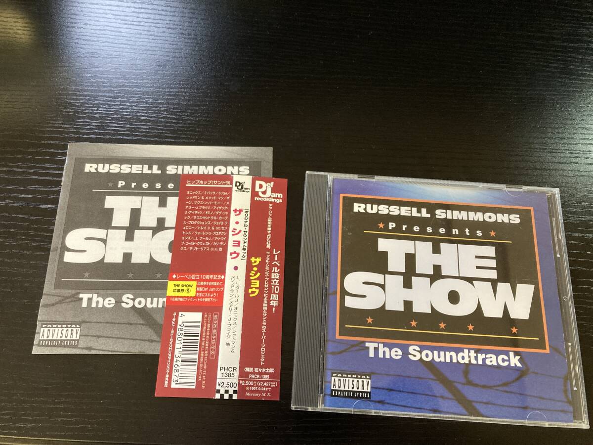 RUSSELL SIMMONS Presents THE SHOW THE SOUNDTRACK 国内盤CD onyx 2pac redman methodman a tribe called quest the notorious b.i.g.拍卖