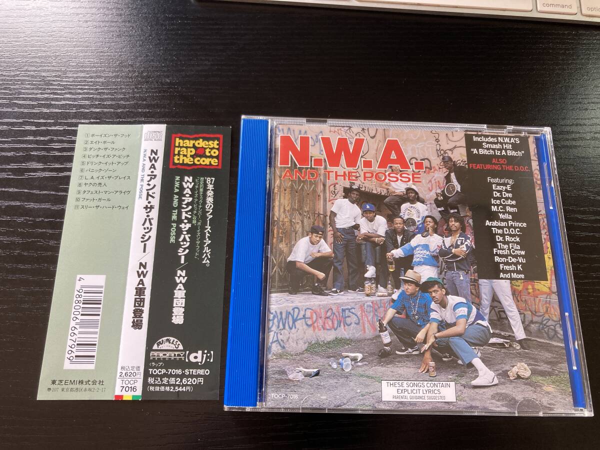 N.W.A. AND THE POSSE 国内盤CD NWA・アンド・ザ・パッシー NWA軍団登場 hiphop拍卖