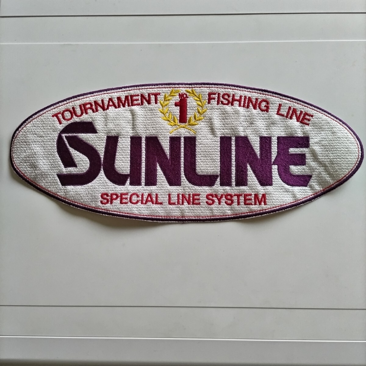 サンライン サンラインワッペン SUN LINE  新品  刺繍  フィッシングワッペン 釣糸 拍卖