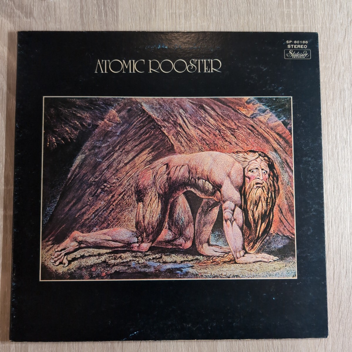 Atomic Rooster「death walks behind you 死の影」邦LPレコード 1970年 rare test press★アトミック・ルースター 希少テストプレス拍卖