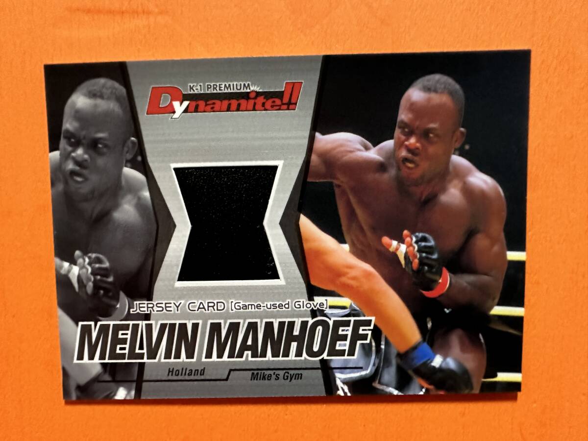 MELVIN MANHOEF グローブカード k-1 PREMIUM Dynamite! EPOCH 021/100拍卖