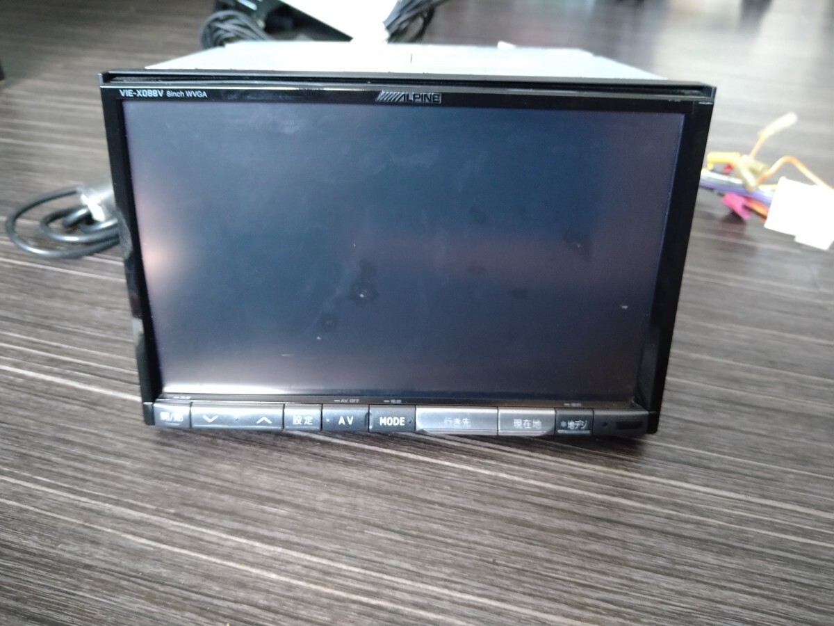 アルパイン VIE-X088V HDDナビゲーション 付属品付拍卖
