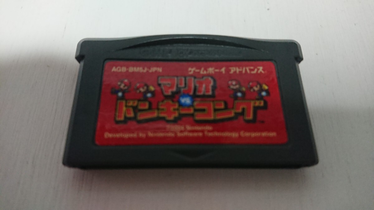 送料無料☆マリオ VS ドンキーコング☆フラッシュメモリ搭載☆ゲームボーイアドバンスソフト☆拍卖