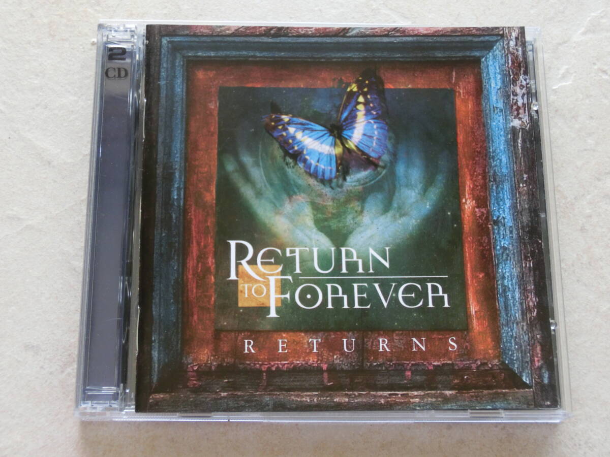 新品同様 RETURN TO FOREVER リターン・トゥ・フォーエヴァー Returns (2CD)拍卖