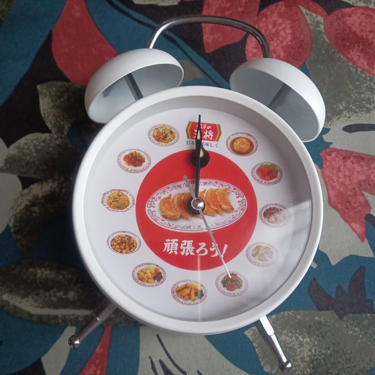 非売品!!新品未使用 餃子の王将 目覚まし時計拍卖