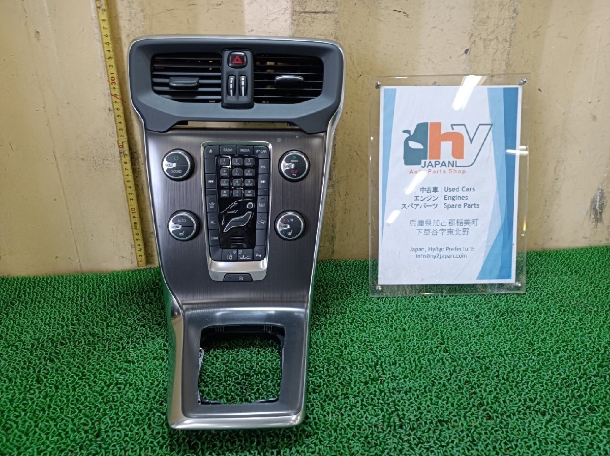 ボルボ エアコンスイッチパネル V40 DBA-MB4164T, 2013 #hyj NSP184404拍卖