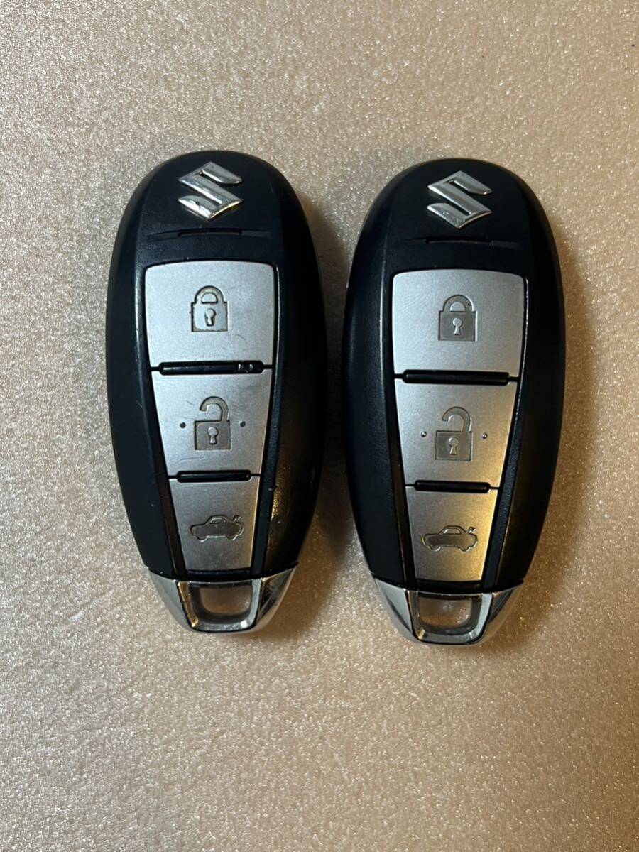 スズキ 純正 スマートキー 3ボタン 刻印 007YUUL0356 TS007 キザシ RF91S RE91S SX4セダン スイフト ZC72S ZC32S バレーノ キーレス (1)拍卖