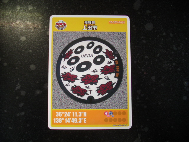 ■マンホールカード■ 上田市 ■ダム(#170拍卖