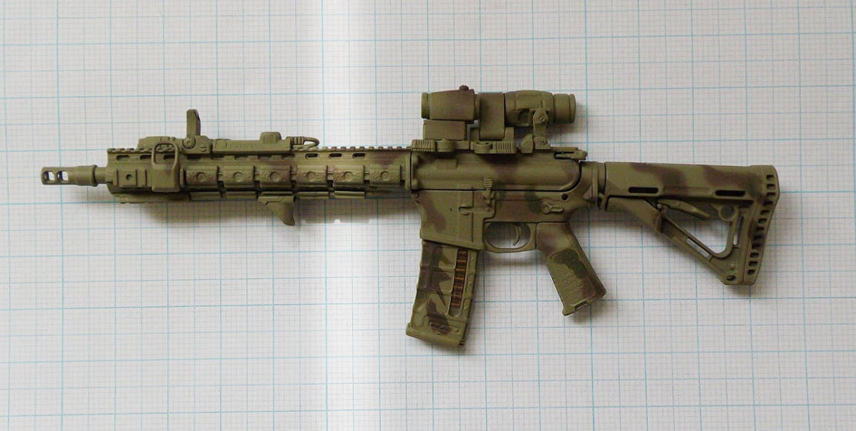 1/6スケール M アサルト4ライフル CALTEK CAL-8020 1/6 A-TACS CAMO拍卖