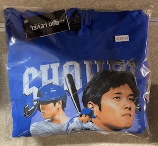 即決!送料無料!MLBPA公式ライセンス大谷翔平 グラフィックパーカー 二刀流柄 新品未使用品拍卖