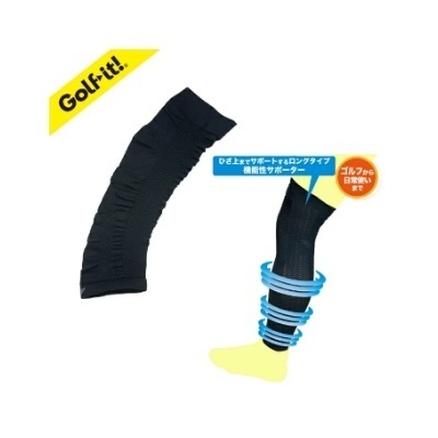 ■脚用サポーター ! ニーカーフコンプレッションゲイター【Mサイズ(ユニセックス)/ふくらはぎ周り:32~42cm/両足入(左右兼用)】X-907拍卖