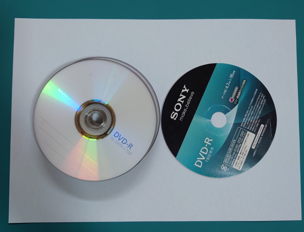 sony DVD-R 10枚 未使用拍卖