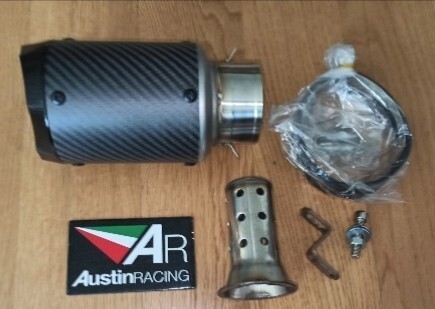 CHQ1450#【カーボン製】GPショート管/サイレンサー/スリップオン/差込径60.5mm/60.5Φ/S1000RR/S1000R/HP4/K1/BMW拍卖