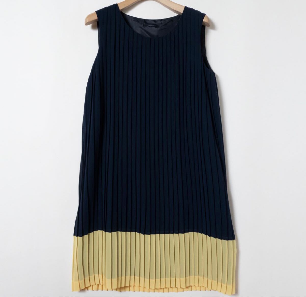 価格4万円程●SHIPS ノースリーブプリーツワンピース レディース S相当拍卖