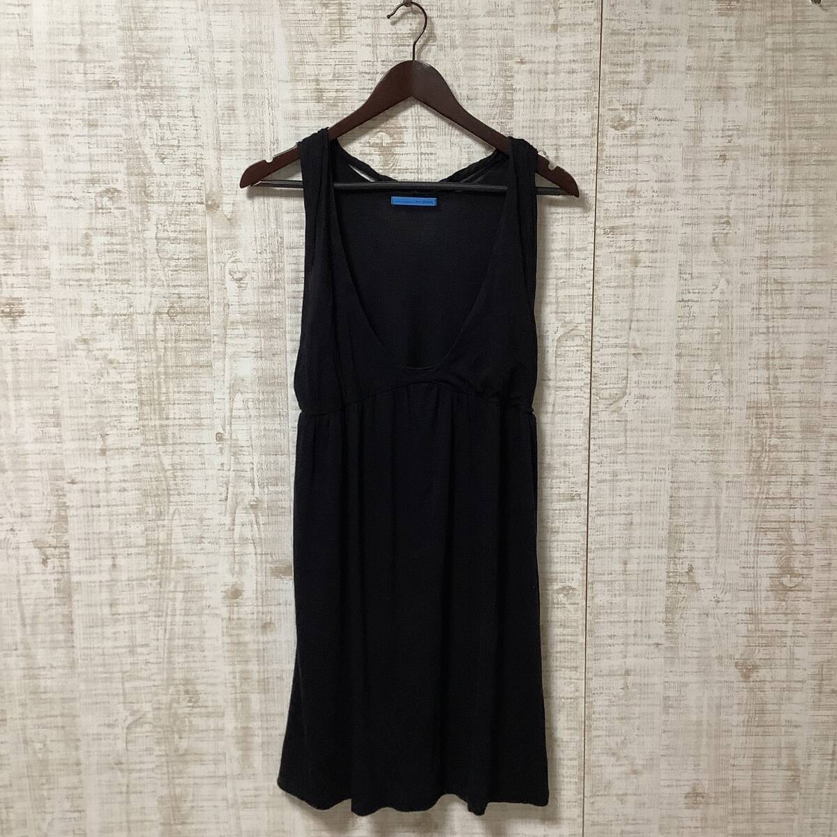 M14◇BEAMS|ビームス レイビームス ワンピース ノースリーブ ブラック サイズM拍卖