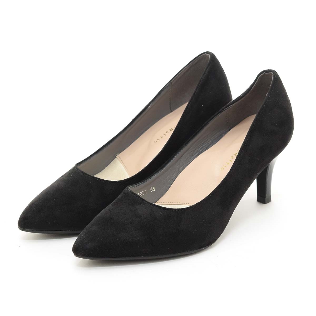 □511991 ORiental TRaffic オリエンタルトラフィック ◯パンプス ポインテッドトゥヒール R-3201 サイズ34/22.0cm/H7cm レディース拍卖