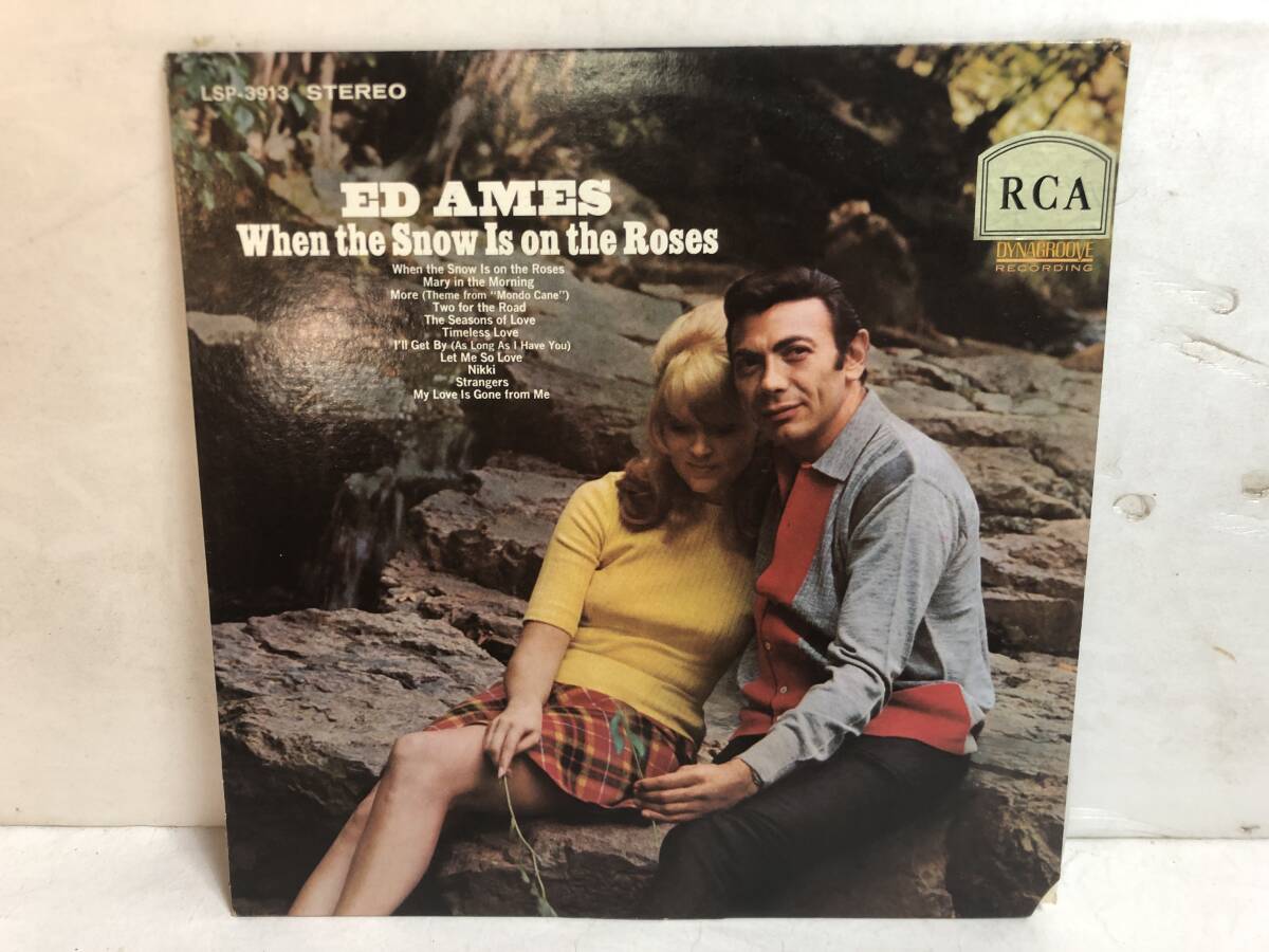 41027S US盤 12inch LP★ED AMES/WHEN THE SNOW IS ON THE ROSES★LSP-3913拍卖