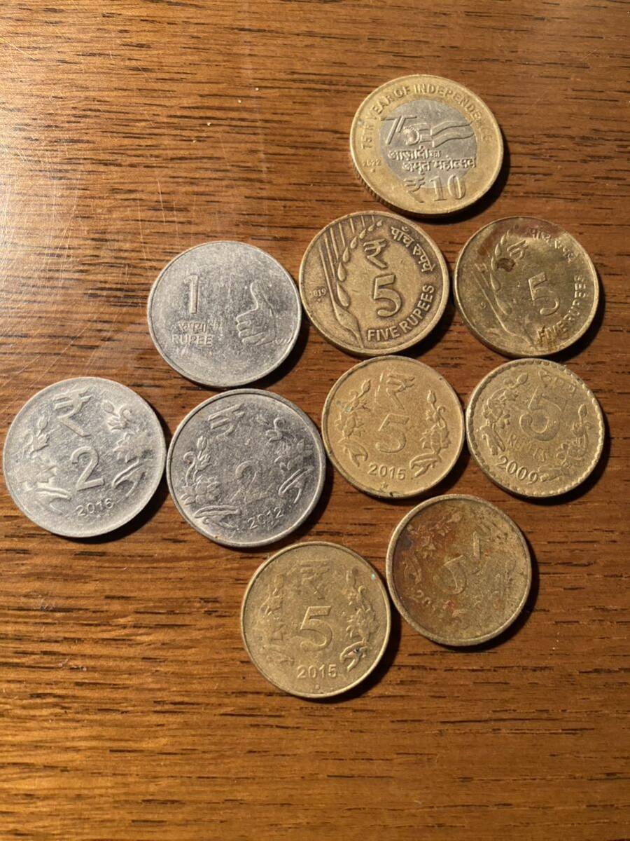 【送料無料】硬貨 インド ルピー まとめて拍卖