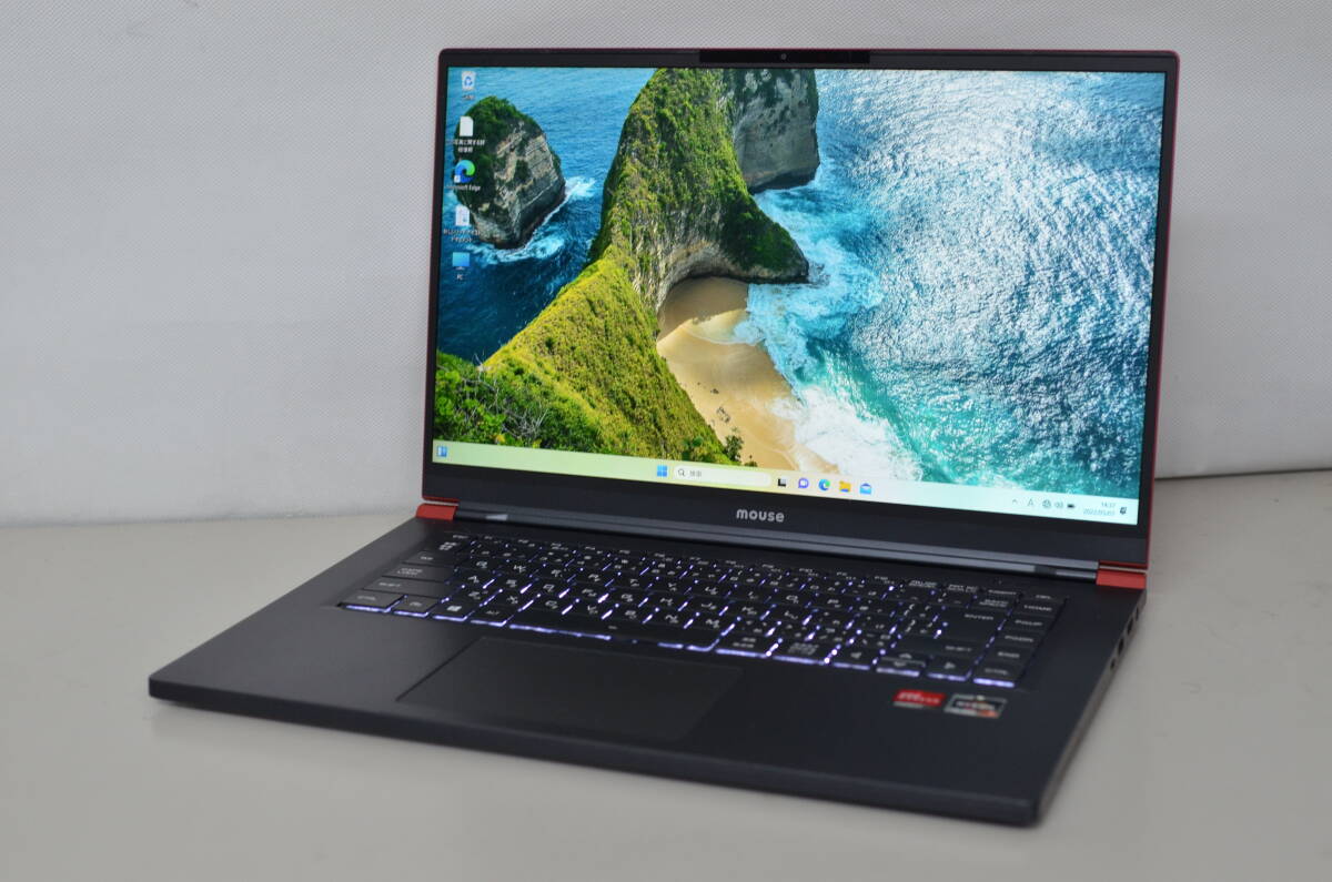 訳アリ中古ノートパソコン MOUSE X5-aR7RNIAR AMD Ryzen 7 4800H/SSD1TB/メモリ16GB/Windows11/15.6インチ/WEBカメラ内蔵 拍卖
