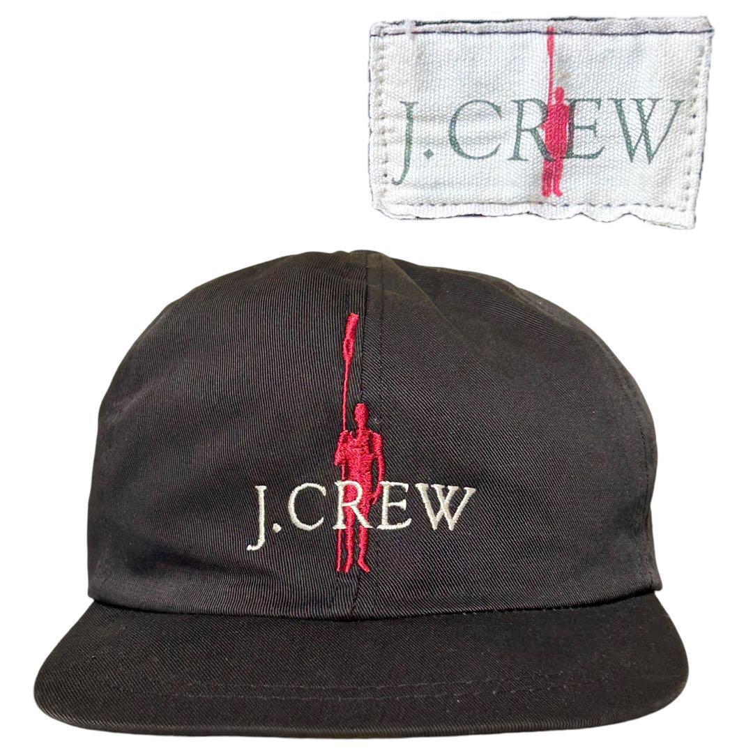 ほぼデッド【90s】J.CREW 巨人タグ ヴィンテージ キャップ ブラック ジェイクルー拍卖