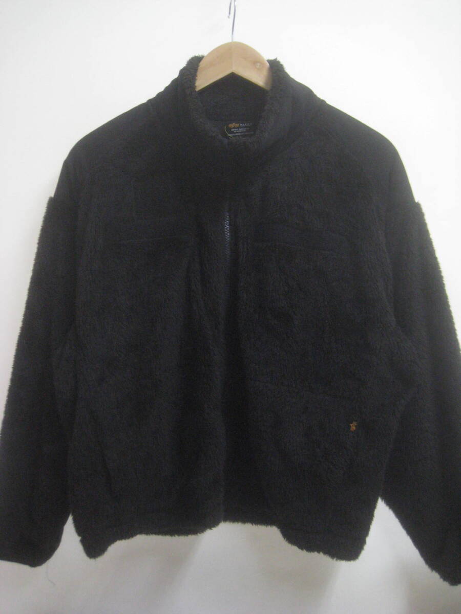 一点物!! ALPHA アルファ フリース ミリタリージャケット サイズ MEDIUM拍卖