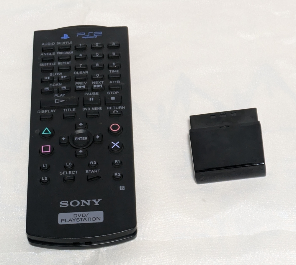 ソニー プレイステーション2用DVDリモコン レシーバー SCPH-1015 SCPH-10160拍卖